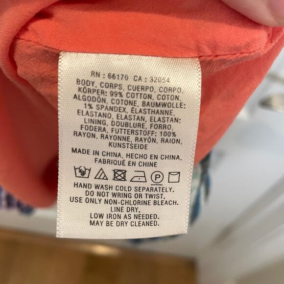 Anthropologie Maeve Waverly Dress One Shoulder Gingham Handkerchief Hem Blue 6 - Picture 6 of 7